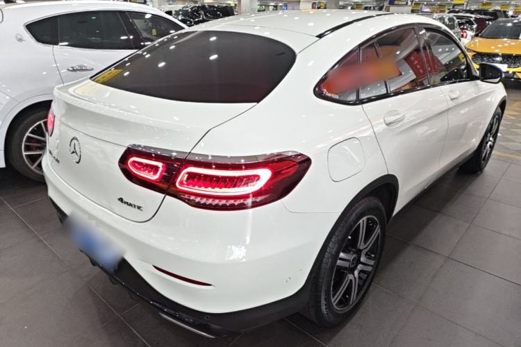 Used Mercedes-Benz GLC Coupe 2022 Refreshed GLC 260 4MATIC Coupe SUV Rear Right 45 Deg