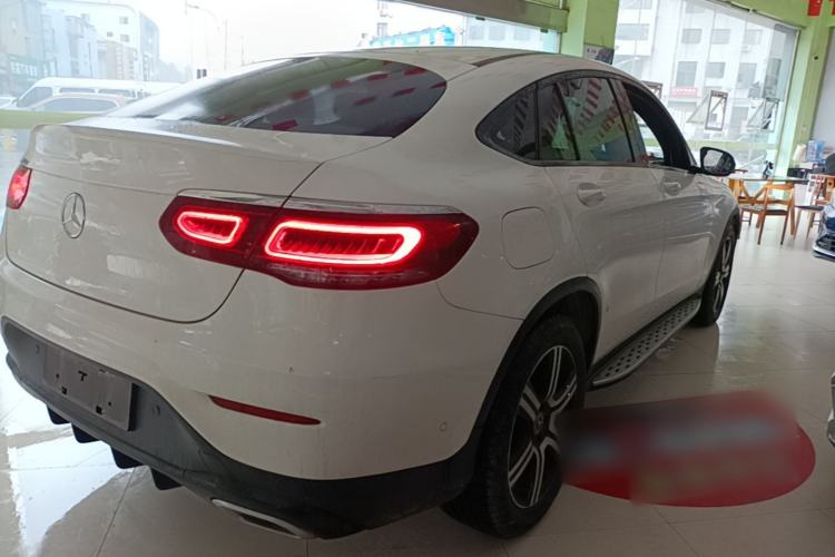 Used Mercedes-Benz GLC Coupe 2022 Refreshed GLC 260 4MATIC Coupe SUV Rear Right 45 Deg