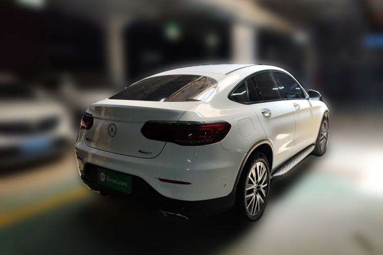 Used Mercedes-Benz GLC Coupe 2022 Refreshed GLC 300 4MATIC Coupe SUV Rear Right 45 Deg