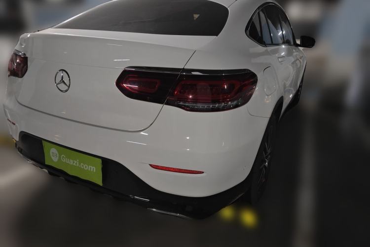 Used Mercedes-Benz GLC Coupe 2022 Refreshed GLC 260 4MATIC Coupe SUV Rear Right 45 Deg