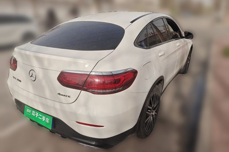 Used Mercedes-Benz GLC Coupe 2022 Refreshed GLC 260 4MATIC Coupe SUV Rear Right 45 Deg