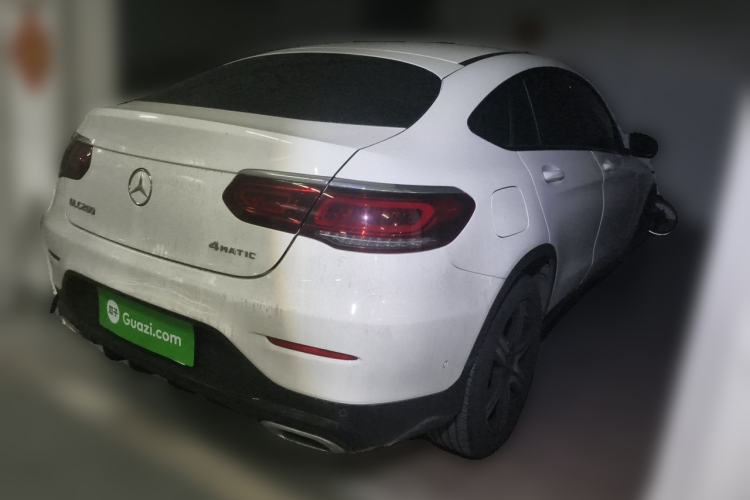 Used Mercedes-Benz GLC Coupe 2022 Refreshed GLC 260 4MATIC Coupe SUV Rear Right 45 Deg