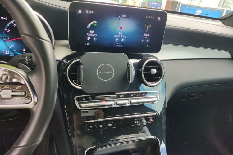 Used Mercedes-Benz GLC Coupe 2023 Refreshed GLC 260 4MATIC Coupe SUV Audio And AC Panel
