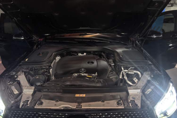 Used Mercedes-Benz GLC Coupe 2023 GLC 260 4MATIC Coupe SUV Engine Bay
