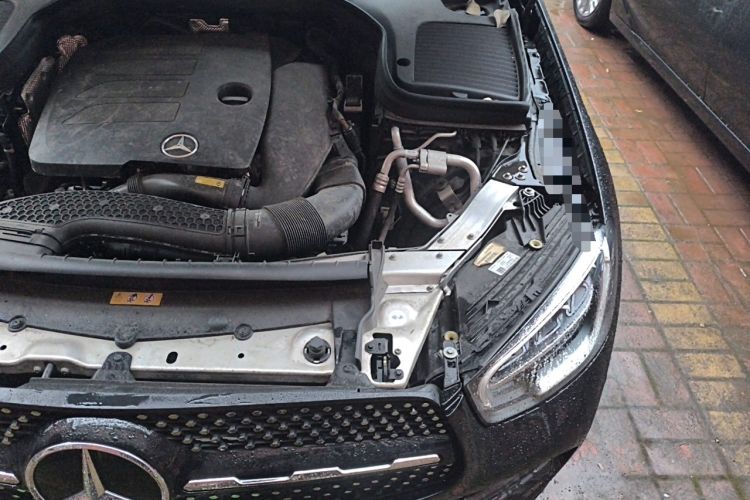 Used Mercedes-Benz GLC Coupe 2023 GLC 260 4MATIC Coupe SUV Engine Bay Left
