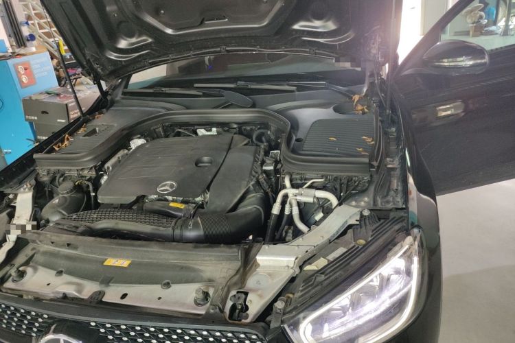 Used Mercedes-Benz GLC Coupe 2023 Refreshed GLC 260 4MATIC Coupe SUV Engine Bay Left