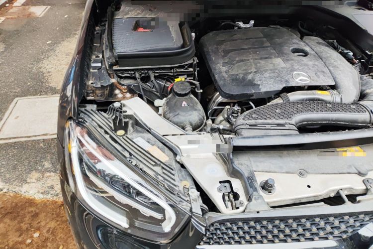 Used Mercedes-Benz GLC Coupe 2023 GLC 260 4MATIC Coupe SUV Engine Bay Right
