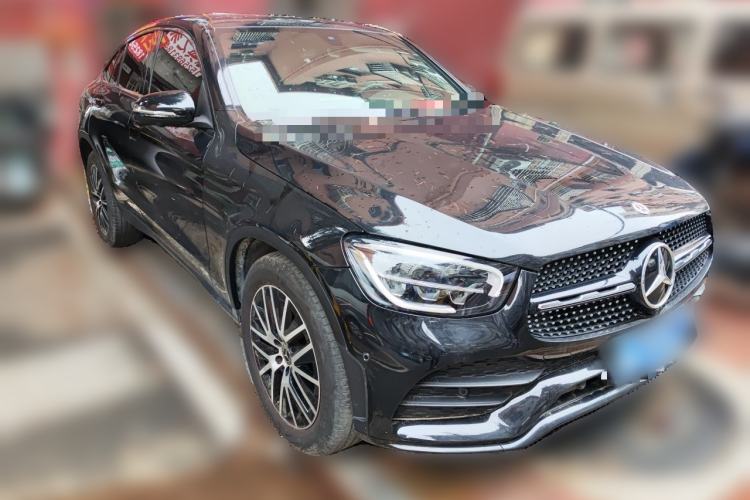 Used Mercedes-Benz GLC Coupe 2023 GLC 260 4MATIC Coupe SUV Front Right 45 Deg