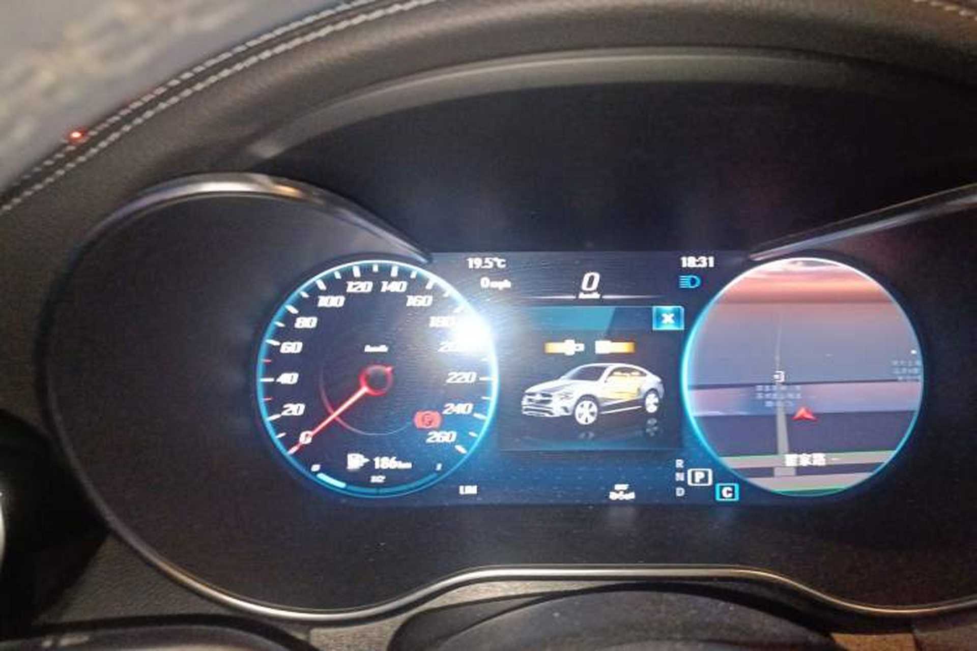 Used Mercedes-Benz GLC Coupe 2023 GLC 260 4MATIC Coupe SUV Instrument Cluster