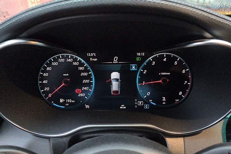 Used Mercedes-Benz GLC Coupe 2023 GLC 260 4MATIC Coupe SUV Instrument Cluster