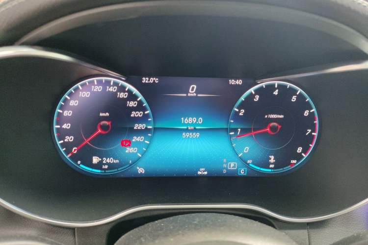 Used Mercedes-Benz GLC Coupe 2023 Refreshed GLC 260 4MATIC Coupe SUV Instrument Cluster