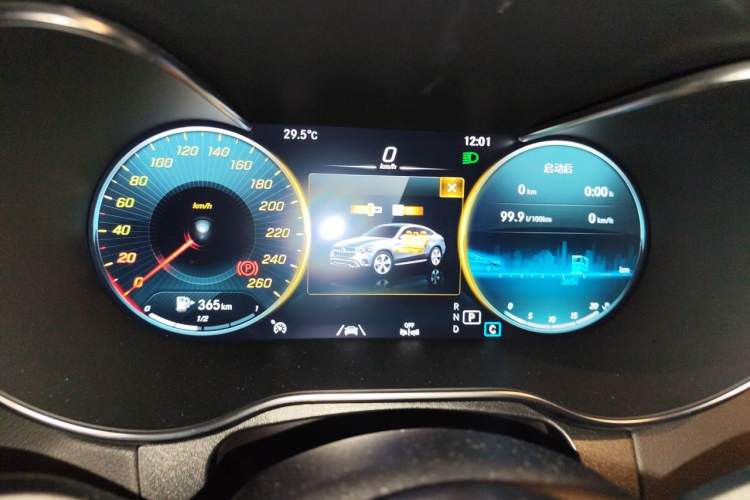 Used Mercedes-Benz GLC Coupe 2023 GLC 300 4MATIC Coupe SUV Instrument Cluster