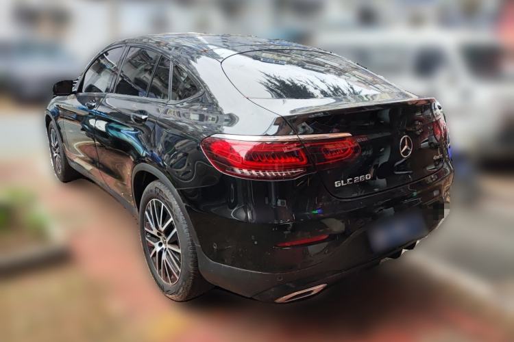 Used Mercedes-Benz GLC Coupe 2023 GLC 260 4MATIC Coupe SUV Rear Left 45 Deg