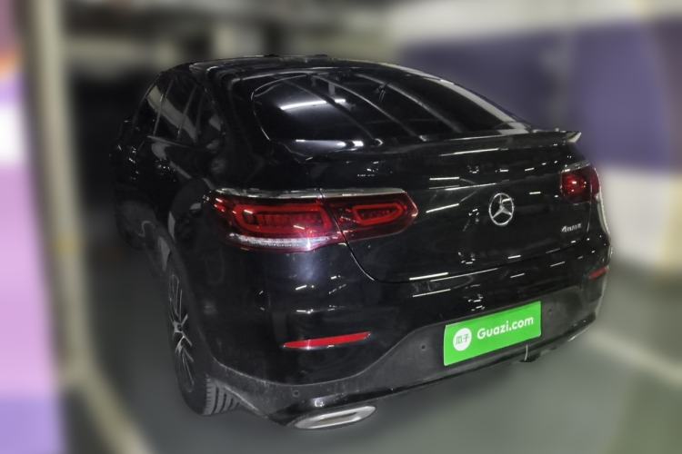 Used Mercedes-Benz GLC Coupe 2023 GLC 260 4MATIC Coupe SUV Rear Left 45 Deg