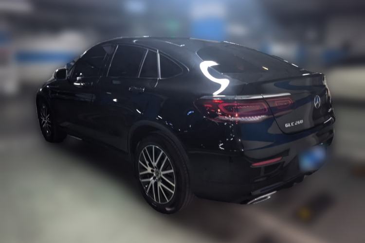 Used Mercedes-Benz GLC Coupe 2023 GLC 260 4MATIC Coupe SUV Rear Left 45 Deg