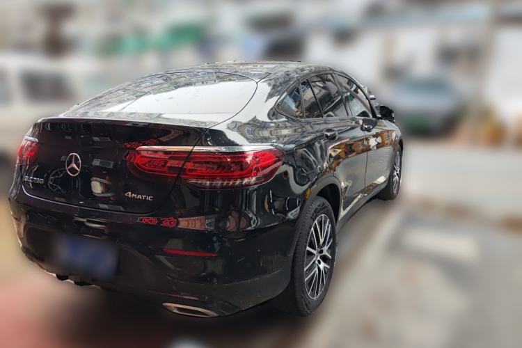 Used Mercedes-Benz GLC Coupe 2023 GLC 260 4MATIC Coupe SUV Rear Right 45 Deg