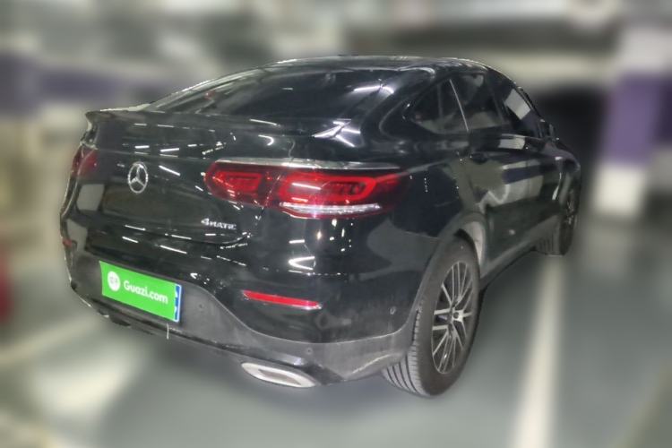 Used Mercedes-Benz GLC Coupe 2023 GLC 260 4MATIC Coupe SUV Rear Right 45 Deg