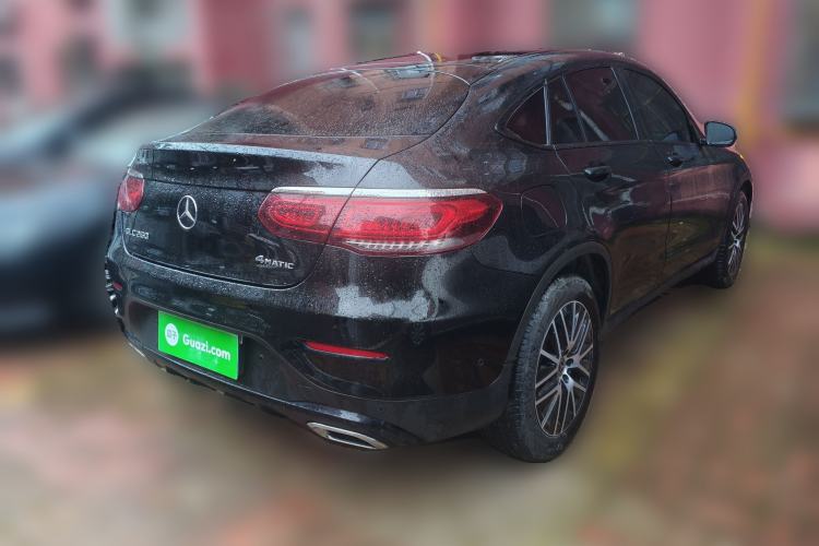 Used Mercedes-Benz GLC Coupe 2023 GLC 260 4MATIC Coupe SUV Rear Right 45 Deg