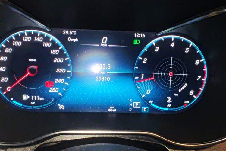 Used Mercedes-Benz GLC Coupe 2023 GLC 260 4MATIC Coupe SUV Instrument Cluster