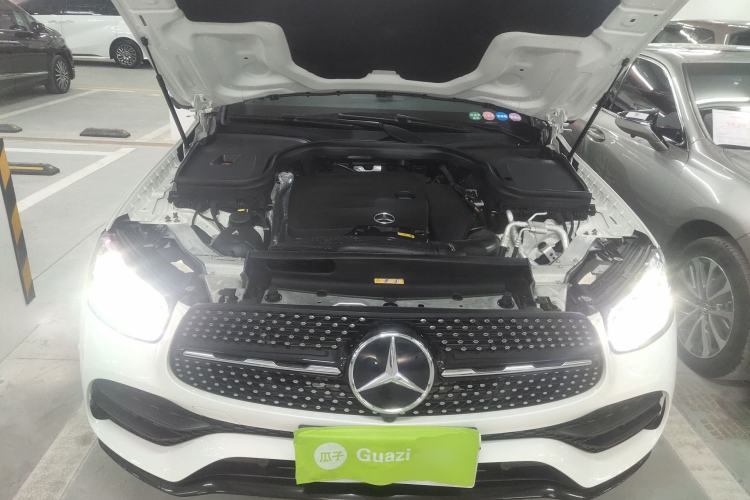 Used Mercedes-Benz GLC Coupe 2023 GLC 260 4MATIC Coupe SUV Engine Bay