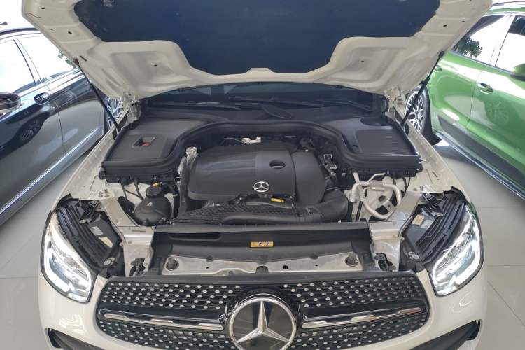 Used Mercedes-Benz GLC Coupe 2023 GLC 300 4MATIC Coupe SUV Engine Bay