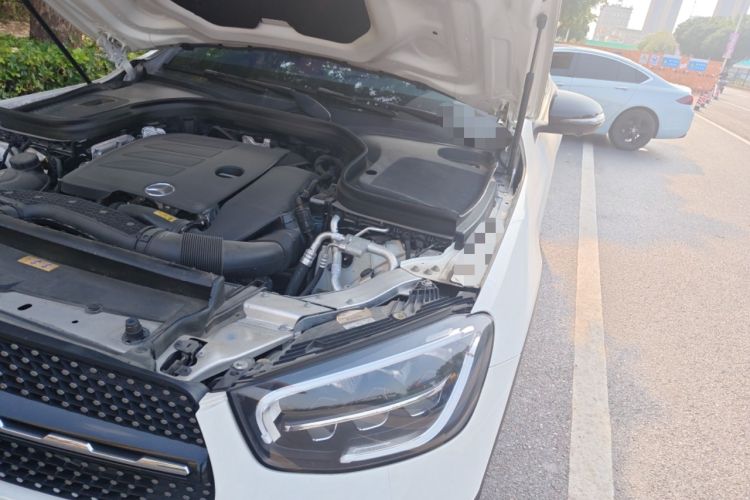 Used Mercedes-Benz GLC Coupe 2023 GLC 260 4MATIC Coupe SUV Engine Bay Left