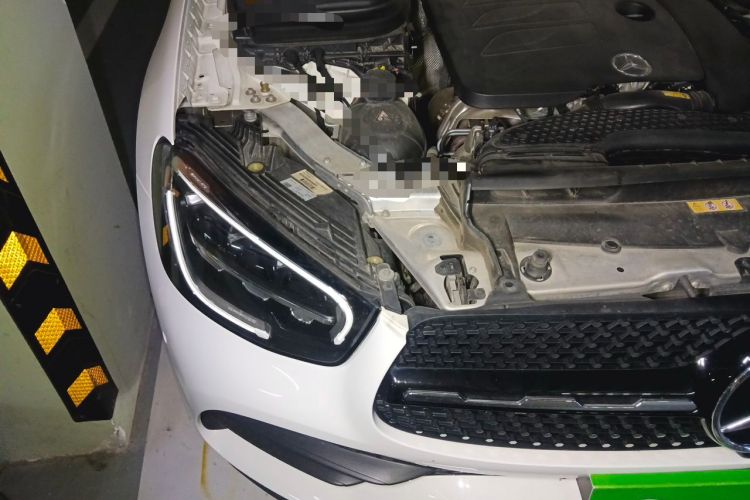 Used Mercedes-Benz GLC Coupe 2023 GLC 260 4MATIC Coupe SUV Engine Bay Right