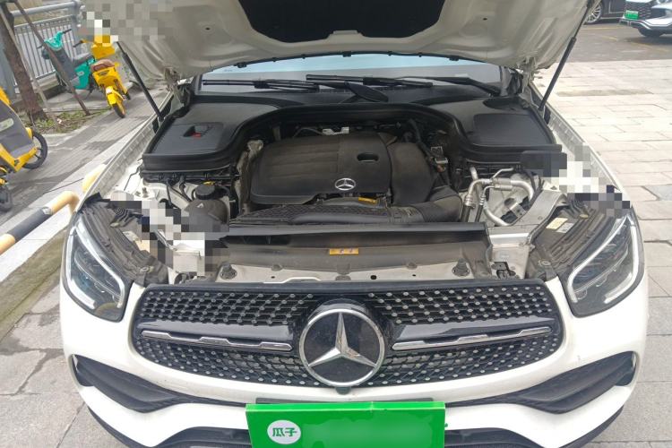 Used Mercedes-Benz GLC Coupe 2023 GLC 260 4MATIC Coupe SUV Engine Bay