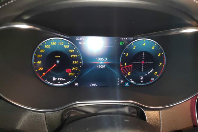 Used Mercedes-Benz GLC Coupe 2023 GLC 300 4MATIC Coupe SUV Instrument Cluster
