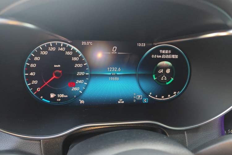 Used Mercedes-Benz GLC Coupe 2023 GLC 260 4MATIC Coupe SUV Instrument Cluster