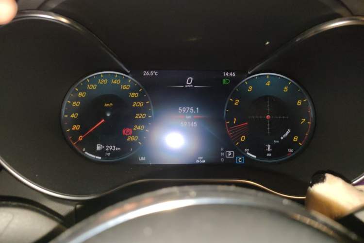 Used Mercedes-Benz GLC Coupe 2023 GLC 260 4MATIC Coupe SUV Instrument Cluster