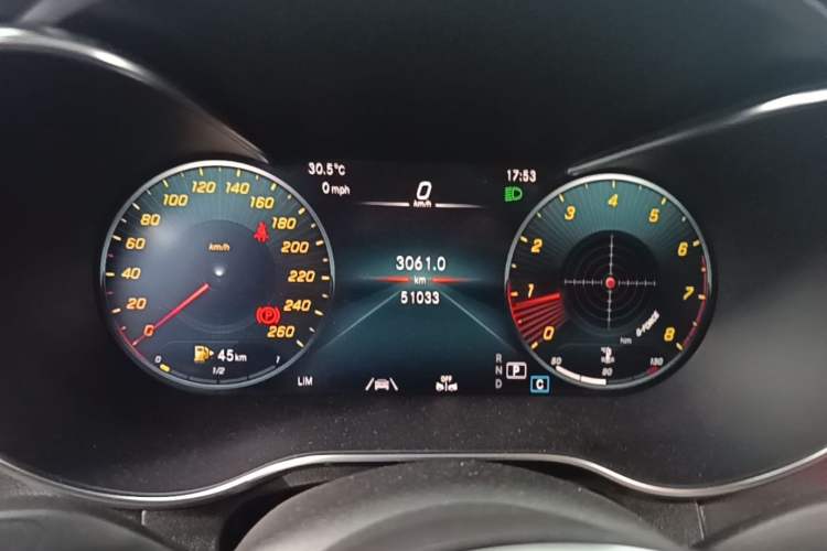 Used Mercedes-Benz GLC Coupe 2023 GLC 300 4MATIC Coupe SUV Instrument Cluster