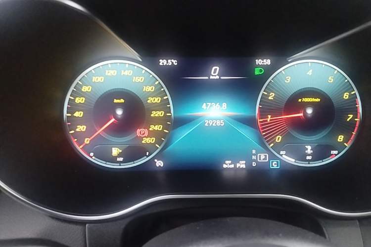 Used Mercedes-Benz GLC Coupe 2023 GLC 260 4MATIC Coupe SUV Instrument Cluster