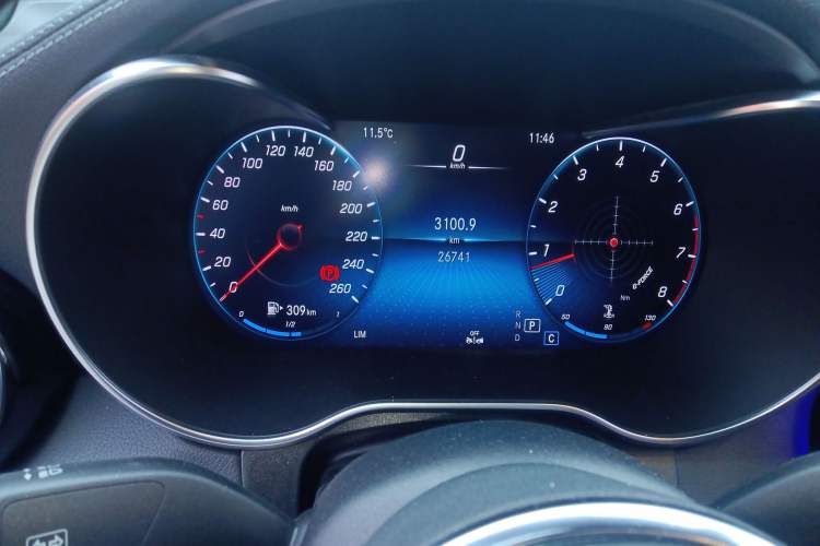Used Mercedes-Benz GLC Coupe 2023 GLC 260 4MATIC Coupe SUV Instrument Cluster