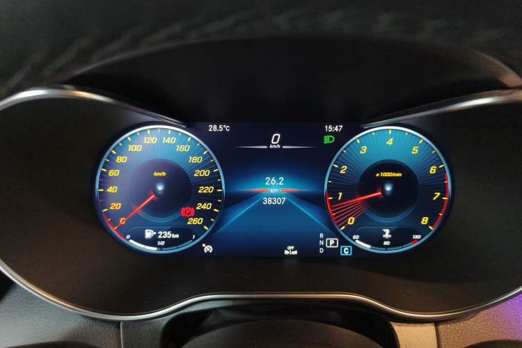 Used Mercedes-Benz GLC Coupe 2023 Refreshed GLC 260 4MATIC Coupe SUV Instrument Cluster