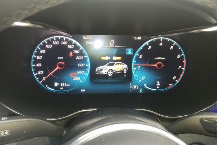 Used Mercedes-Benz GLC Coupe 2023 GLC 260 4MATIC Coupe SUV Instrument Cluster
