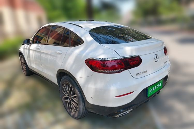 Used Mercedes-Benz GLC Coupe 2023 GLC 260 4MATIC Coupe SUV Rear Left 45 Deg