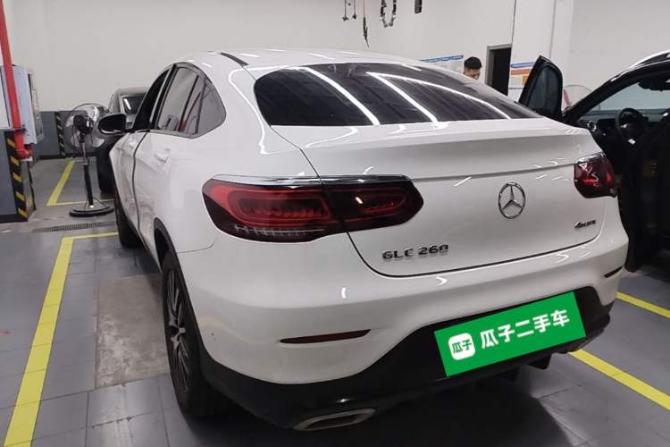 Used Mercedes-Benz GLC Coupe 2023 GLC 260 4MATIC Coupe SUV Rear Left 45 Deg