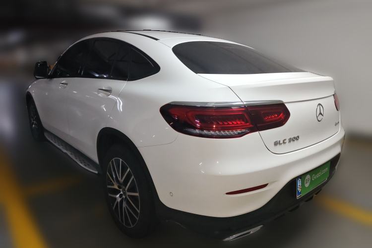 Used Mercedes-Benz GLC Coupe 2023 GLC 300 4MATIC Coupe SUV Rear Left 45 Deg