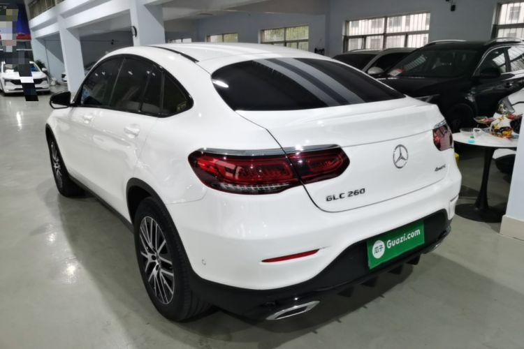 Used Mercedes-Benz GLC Coupe 2023 GLC 260 4MATIC Coupe SUV Rear Left 45 Deg
