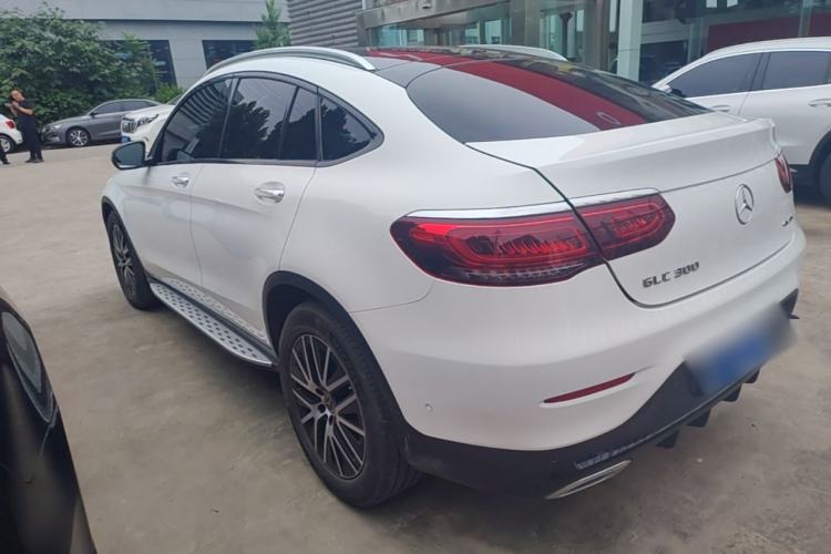 Used Mercedes-Benz GLC Coupe 2023 GLC 300 4MATIC Coupe SUV Rear Left 45 Deg