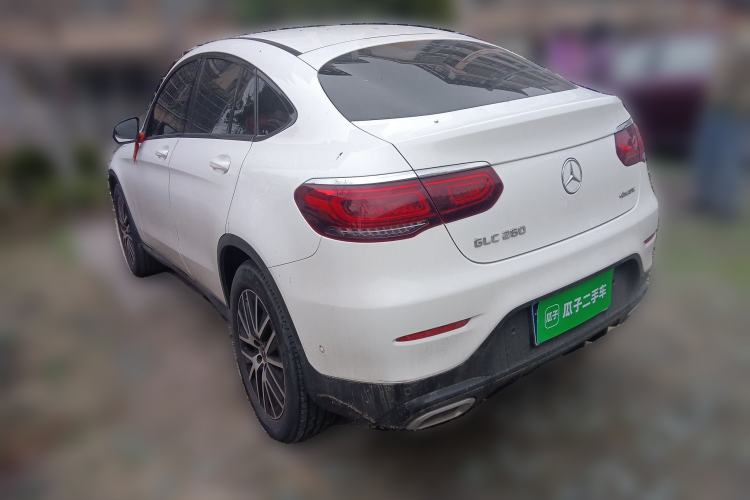 Used Mercedes-Benz GLC Coupe 2023 GLC 260 4MATIC Coupe SUV Rear Left 45 Deg