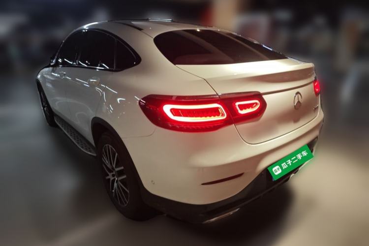 Used Mercedes-Benz GLC Coupe 2023 GLC 260 4MATIC Coupe SUV Rear Left 45 Deg