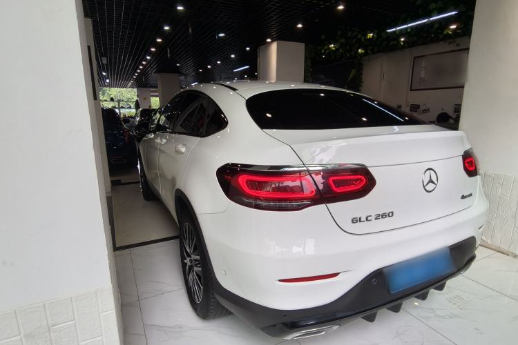 Used Mercedes-Benz GLC Coupe 2023 Refreshed GLC 260 4MATIC Coupe SUV Rear Left 45 Deg