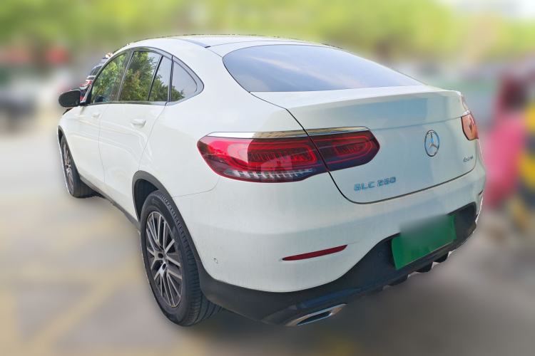Used Mercedes-Benz GLC Coupe 2023 GLC 260 4MATIC Coupe SUV Rear Left 45 Deg