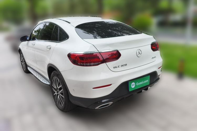 Used Mercedes-Benz GLC Coupe 2023 GLC 300 4MATIC Coupe SUV Rear Left 45 Deg