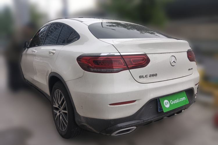 Used Mercedes-Benz GLC Coupe 2023 GLC 260 4MATIC Coupe SUV Rear Left 45 Deg
