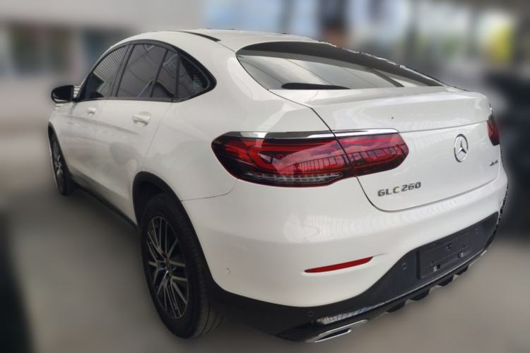 Used Mercedes-Benz GLC Coupe 2023 GLC 260 4MATIC Coupe SUV Rear Left 45 Deg