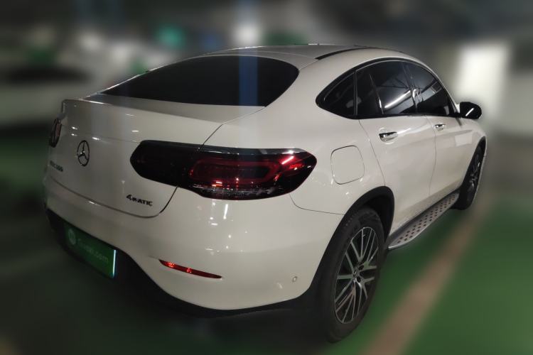 Used Mercedes-Benz GLC Coupe 2023 GLC 300 4MATIC Coupe SUV Rear Right 45 Deg