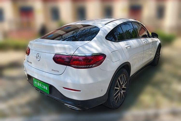Used Mercedes-Benz GLC Coupe 2023 GLC 260 4MATIC Coupe SUV Rear Right 45 Deg